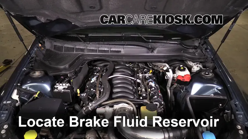 2009 Pontiac G8 GT 6.0L V8 Brake Fluid